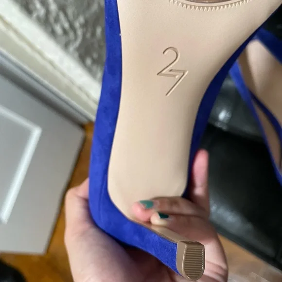 NWT Naturalizer/27 Edit Alanna Suede Pumps (7.5 WIDE) - Picture 3 of 9